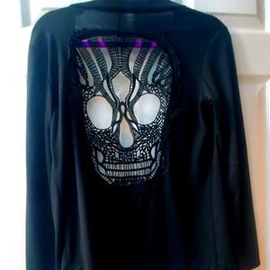 Skull cardigan